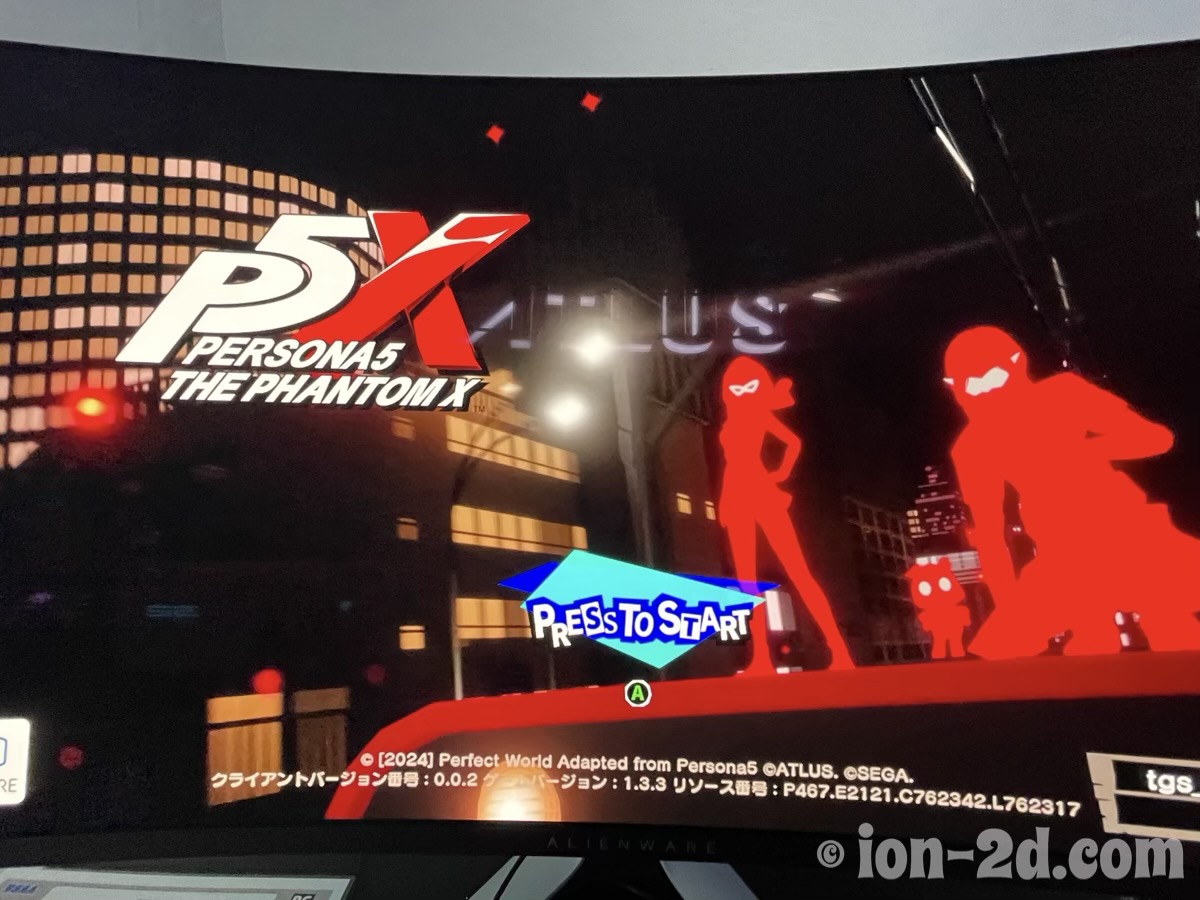 『P5X』試遊スタート !! 